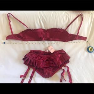 Agent Provocateur ‘Gangster’ suspender brief set